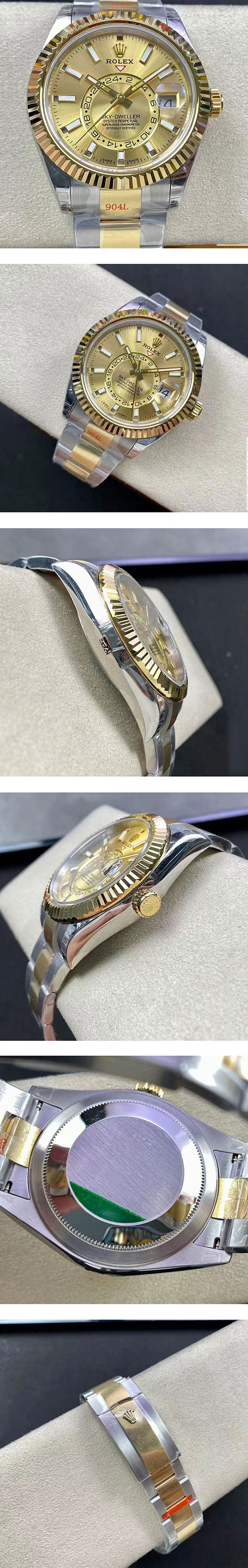 【激安腕時計】【42mm】ROLEX スカイドゥエラーオイスターM326933-0001時計のおすすめ